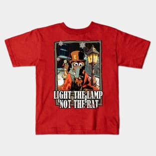 Muppet Christmas Carol "Light The Lamp" - Vintage Kids T-Shirt